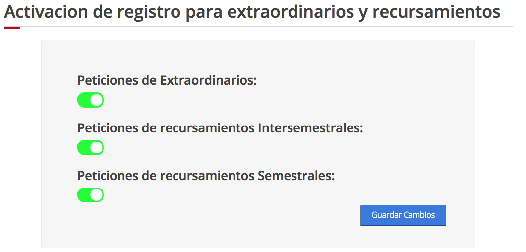 Imagen de administración de materias