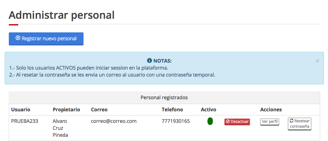 Imagen de gestión de personal.